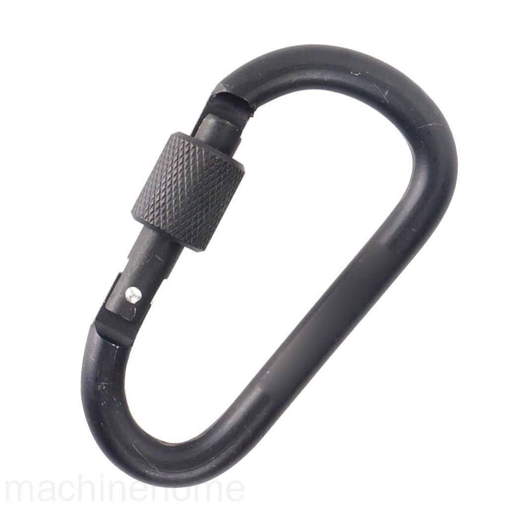 Móc khóa chữ D lớn bằng hợp kim nhôm chịu lực tốt tiện lợi cho cắm trại/ dã ngoại