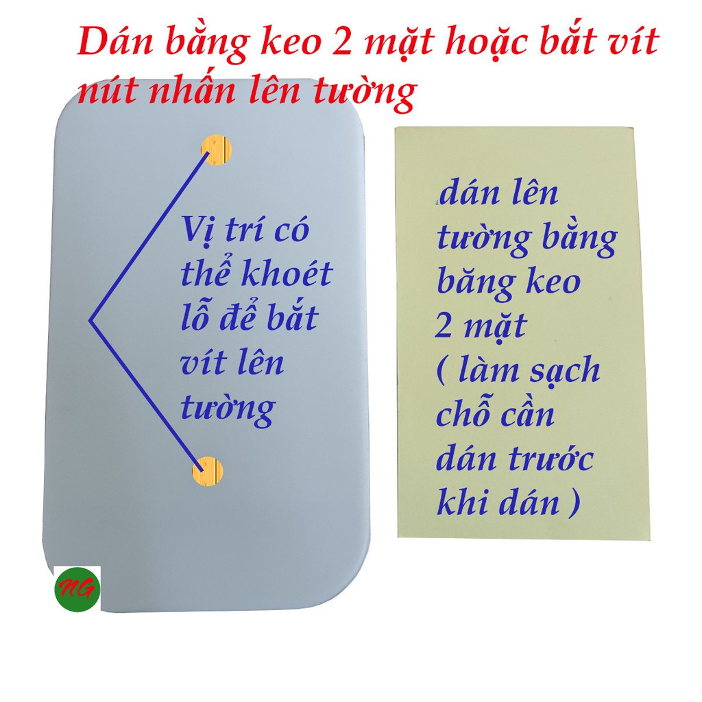 Bộ chuông - 2 CHUÔNG không dây đa năng ATA AT-916 - có 2 mẫu nút nhấn