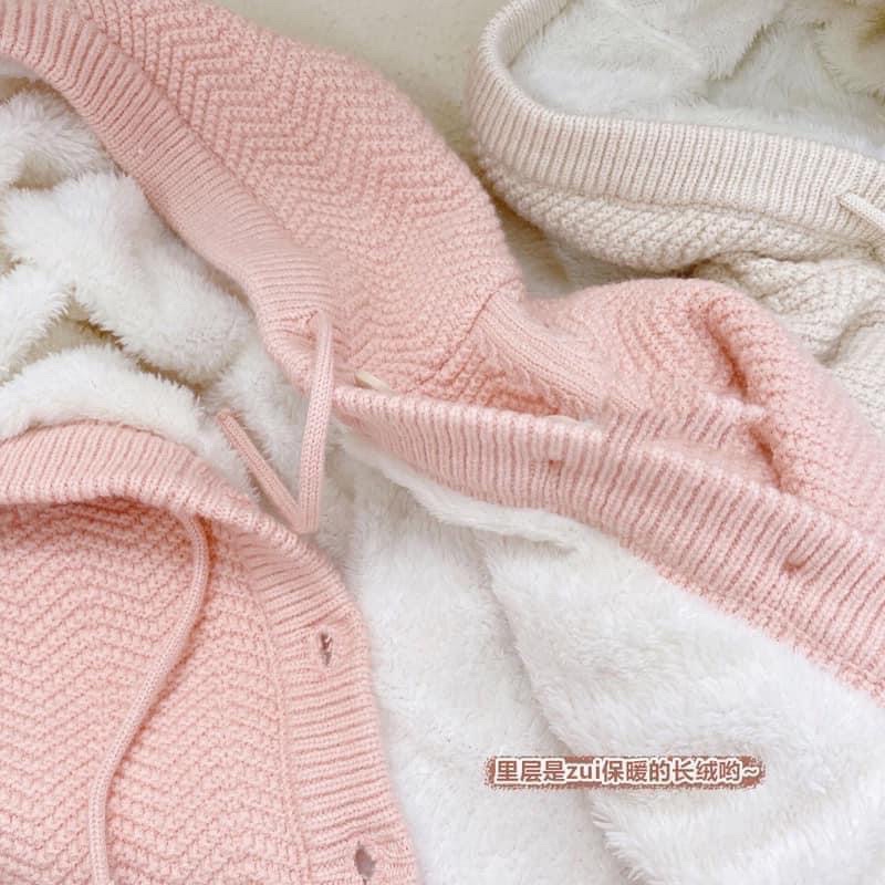 ÁO KHOÁC LEN LÓT LÔNG BÉ TRAI VÀ BÉ GÁI