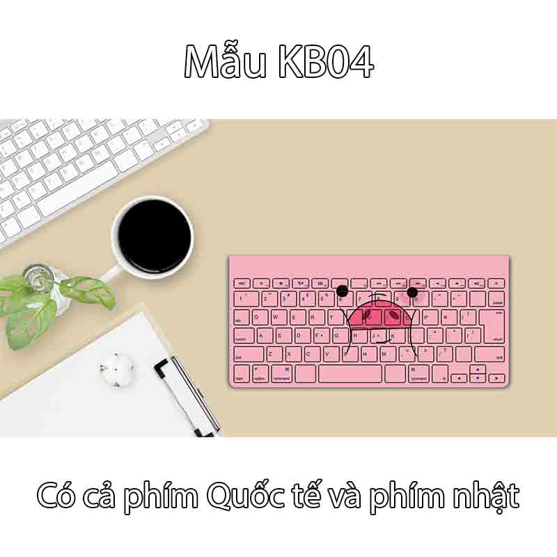 Miếng Dán Phím Magic Keyboard 1 - Tổng hợp 6 mẫu hình cute - Dùng để dán cho bàn phím IMAC, Macbook....