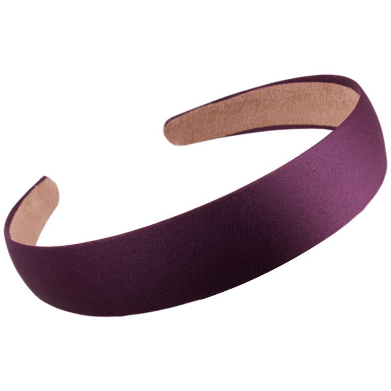 Flgo Băng Đô Cài Tóc Bằng Da Lộn Giả Nhiều Màu Tối Giản Phong Cách Hàn Quốc Cho Nữ