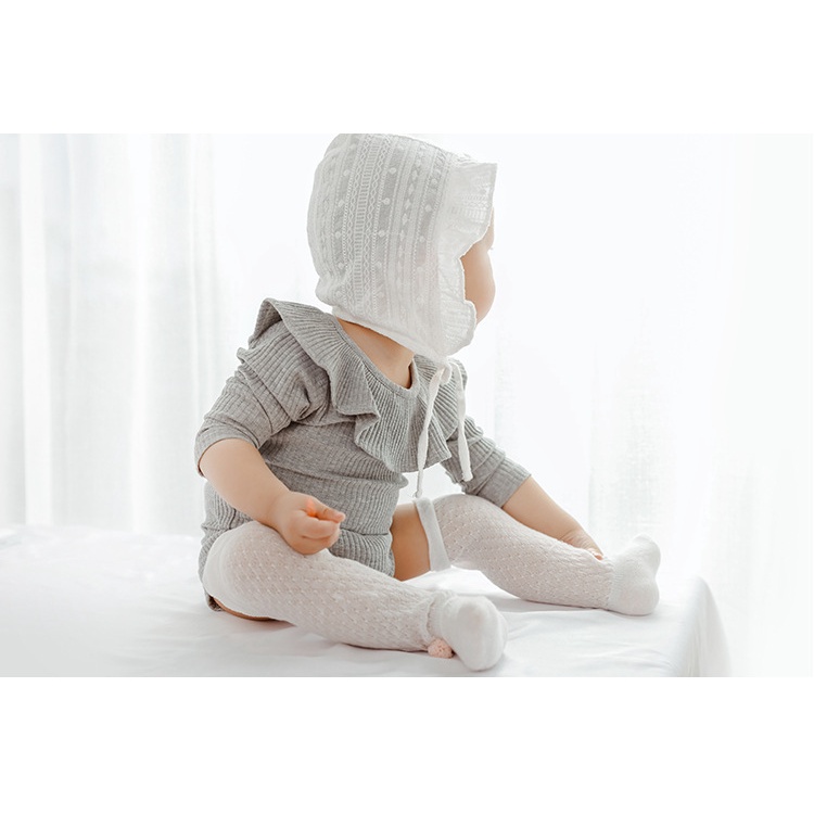 Tất/vớ dài - tất lưới dài qua gối cho bé gái từ sơ sinh đến 3 tuổi siêu xinh, mềm và nhẹ