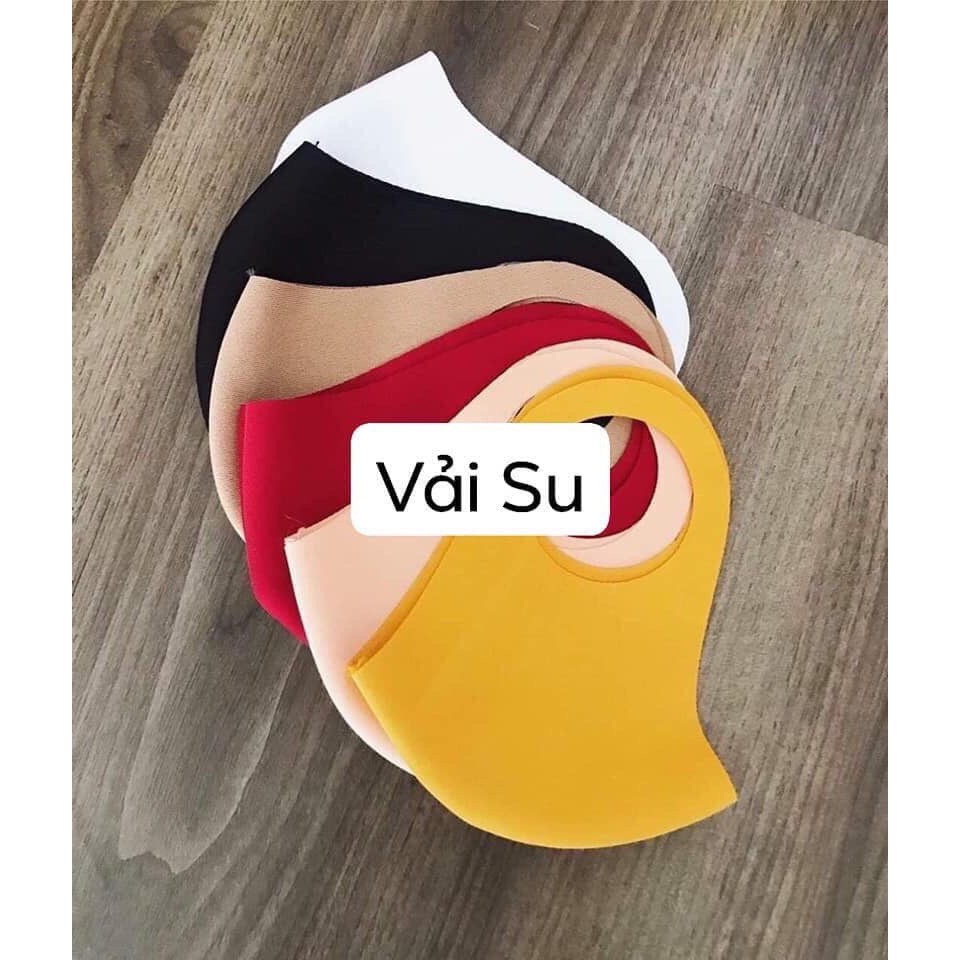 Combo 5 Khẩu Trang Su ( Màu ngẫu nhiên)