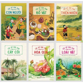 Sách – Câu Đố Dân Gian Bằng Tranh – Cuốn lẻ tự chọn