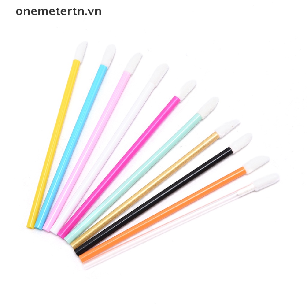 [Hàng mới về] Set 50 cọ son môi trang điểm sử dụng một lần