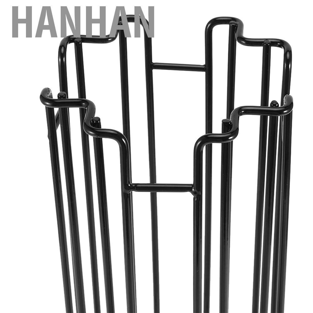 HANHAN Rotating Capsule Stand Coffee Pods Storage Shelf Rack Hol