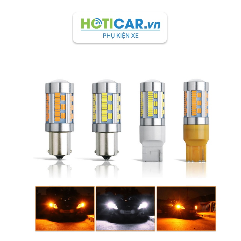 Đèn LED  hậu, phanh, xi nhan  chân 1156 T20 7740 chip 4014 T204014-105