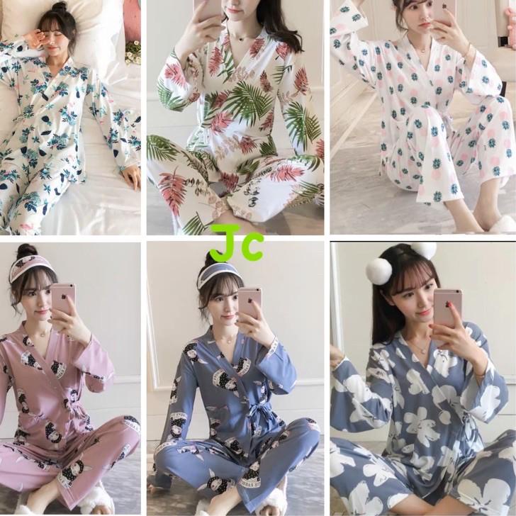Bộ Đồ Ngủ Kimono Nhập Khẩu PP Nhập Khẩu Cho Nữ | BigBuy360 - bigbuy360.vn