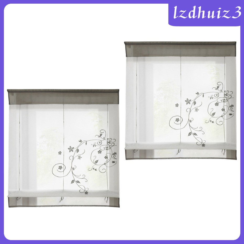 Rèm Cửa Sổ 2x # 1 Xám, 60x120cm