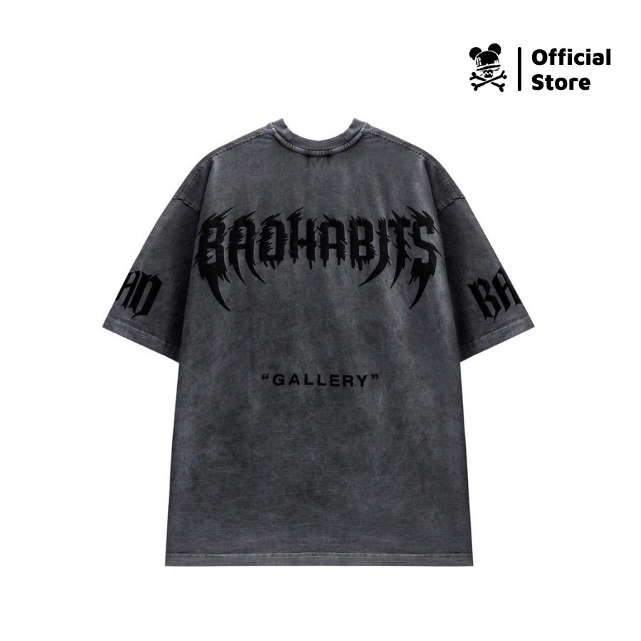 Áo Thun Unisex Bad Habits Label Washed 100% Cotton - Local Brand Chính Hãng
