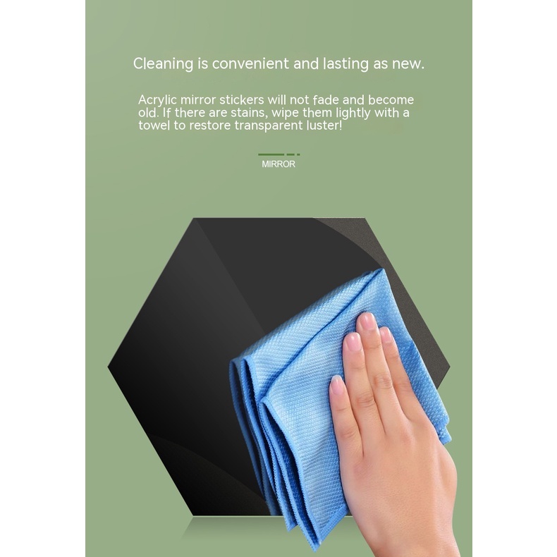 Gương Tròn Dán Tường Bằng Acrylic SM011 Chất Lượng Cao