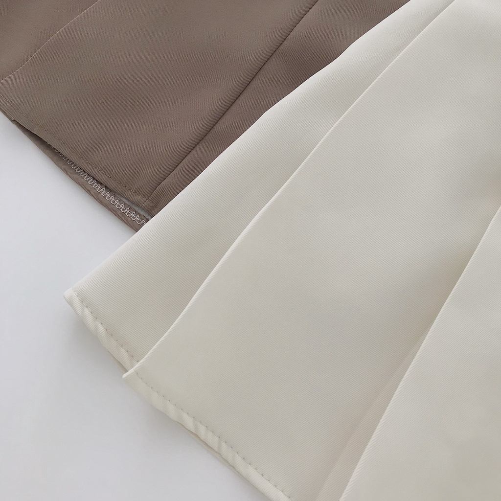 Chân Váy Xếp Ly JEM CLOSET Chất Tây Mướt 3 Màu Style Hàn Lên Form Siêu Hack Dáng NiLy 3401