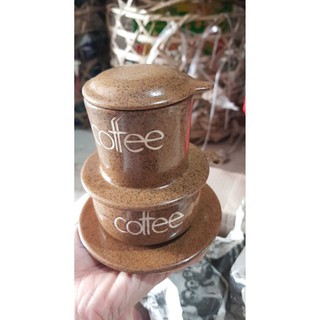Bộ phin pha cà phê sứ cao cấp Coffee