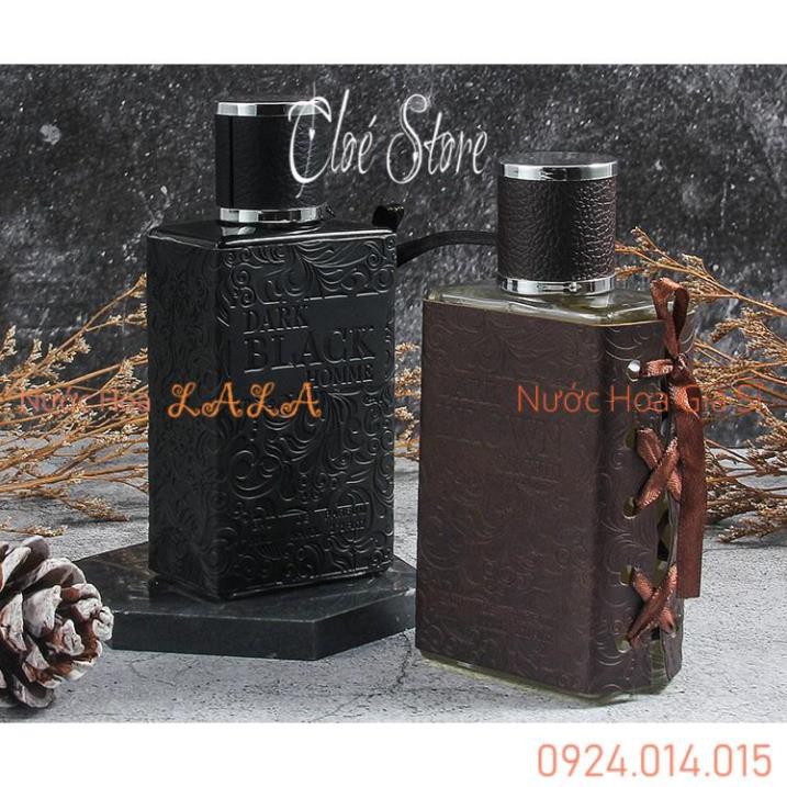 Nước Hoa Nam Dark Black Homme/Dark Brown orchid 80ml - Nước Hoa Cao Cấp, Sang Trọng, Lưu Hương Lâu