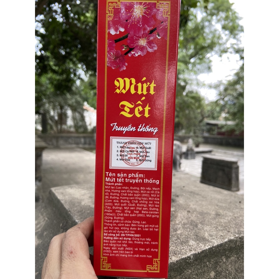 MỨT TẾT TRUYỀN THỐNG HỮU NGHỊ QUAI XÁCH 250g