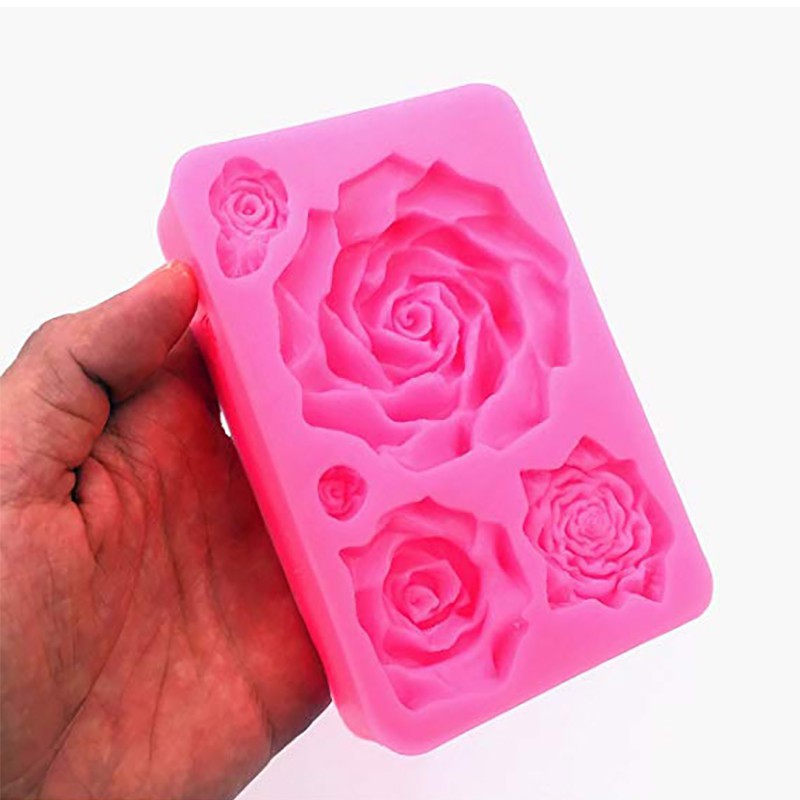 Khuôn Làm Bánh Kem Walfos Bằng Silicone 3d 6 X 8.5cm