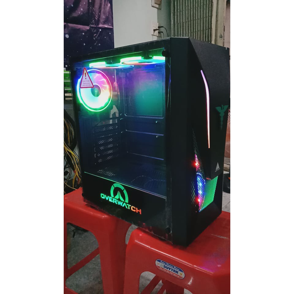 Vỏ Case gaming VSPTECH KING ARMS KA-240 - Hàng chính Hãng Full ATX (No Fan) - Máy Tính 2T