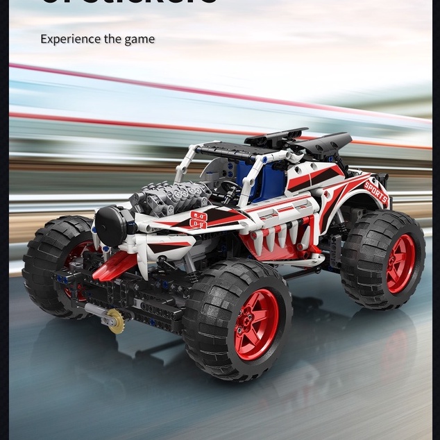Lego lắp ghép ô tô- đồ chơi mô hình  Siêu xe địa hình OFFROAD điều khiển từ xa-Hàng cao cấp. Bảo hành 12 tháng toàn quốc
