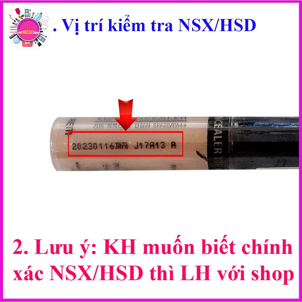 Kem Che Khuyết Điểm THE SAEM Cover Perfection Tip Concealer | BigBuy360 - bigbuy360.vn