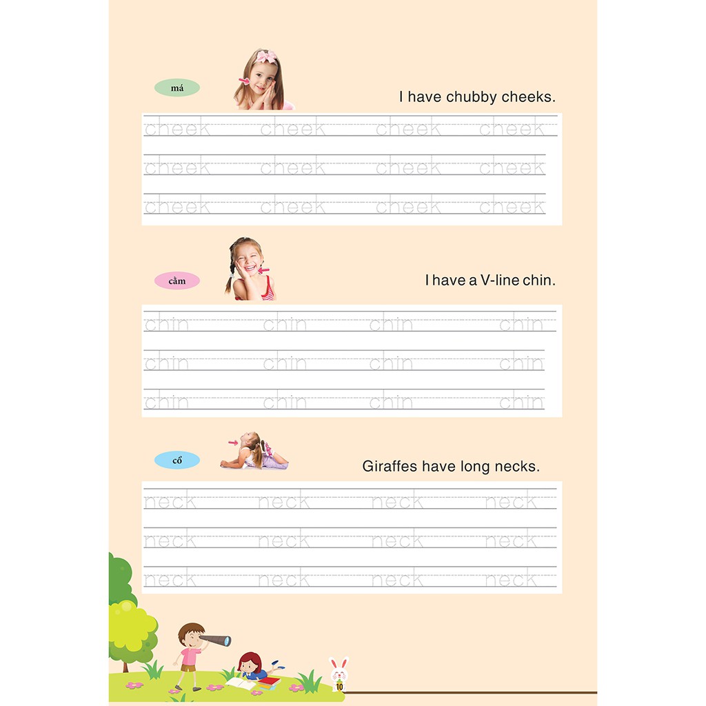 Sách - Easy English Writing For Kids - Bé Khám Phá Bản Thân