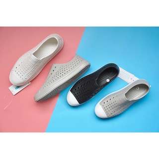 Giày nhựa URBAN NATIVE trơn 1 màu đi mưa, đi biển, du lịch, chống nước, không hôi chân xốp siêu mềm siêu nhẹ