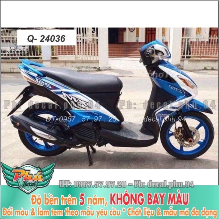 Tem rời Luvias XAnh Trắng (X) -1