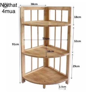 KỆ GÓC 3 tầng
