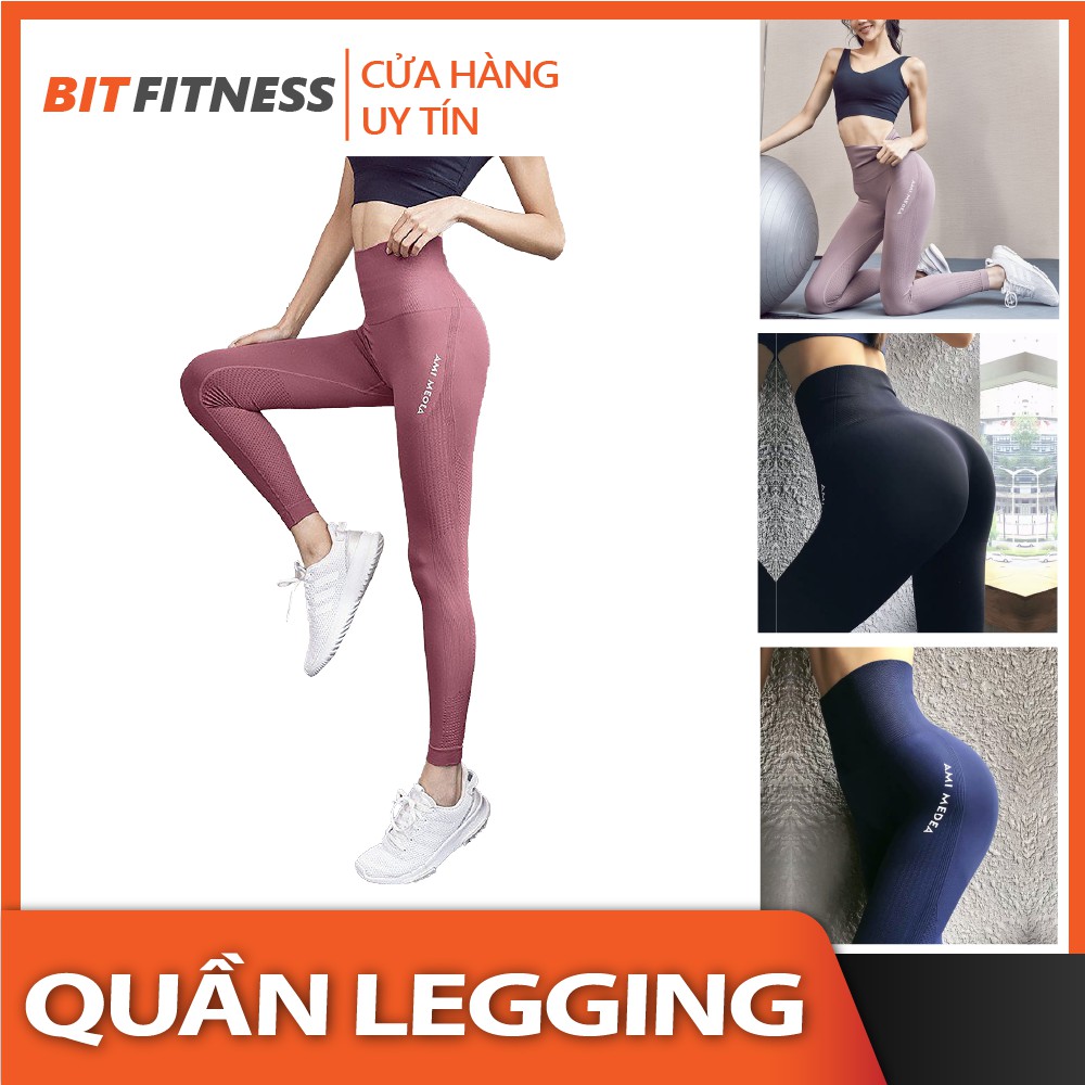 Quần tập gym,yoga nữ nâng mông - Đồ tập gym nữ lưng cao - BiT Fitness chuyên đồ tập