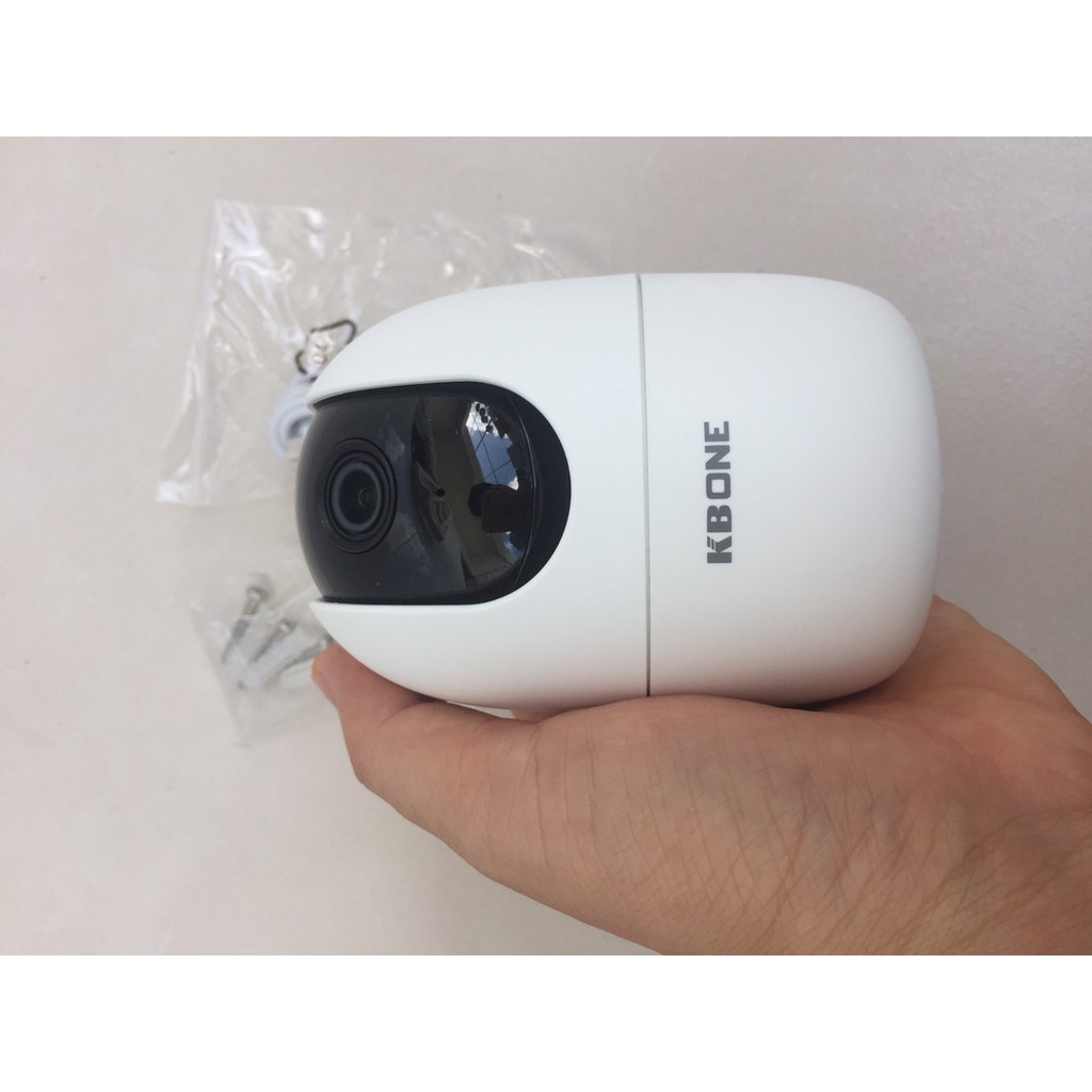 Camera IP 2.0MP KBONE H21P quan sát ngày đêm đàm thoại 2 chiều 1080p tặng thẻ nhớ 32GB - Hãng phân phối