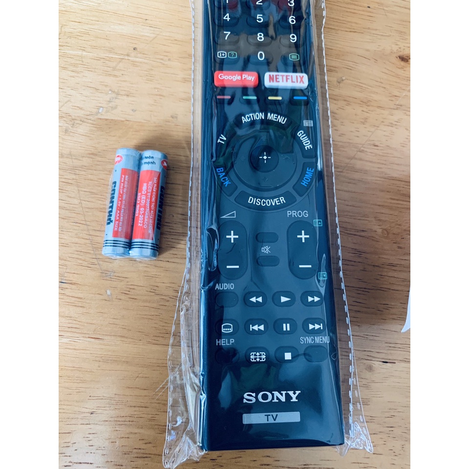 Điều khiển TV Sony Giọng nói RMF-TX500P TX200p+Tặng kèm pin AAA