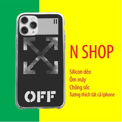 Ốp điện thoại IP chất liệu xịn NSHOP Chống sốc, ôm máy cho IPhone 5 6 7 8 Plus X Xmas 11 12 Pro mini OFFPOD00186