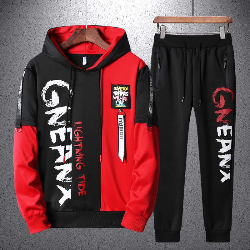 [ Mã FAMANU93 giảm 10% đơn 0đ ] Bộ Đồ Nỉ Nam Áo Hoodies GNEANX Kết Hợp Quần Jogger Trẻ Trung ZENKODLMEN SET NAM 9000077