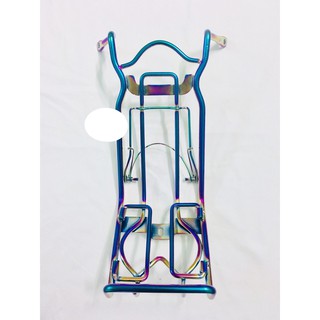 Baga giữa inox 10li xi Titan 7 màu xe Wave A - 110cc từ đời 2017-2023