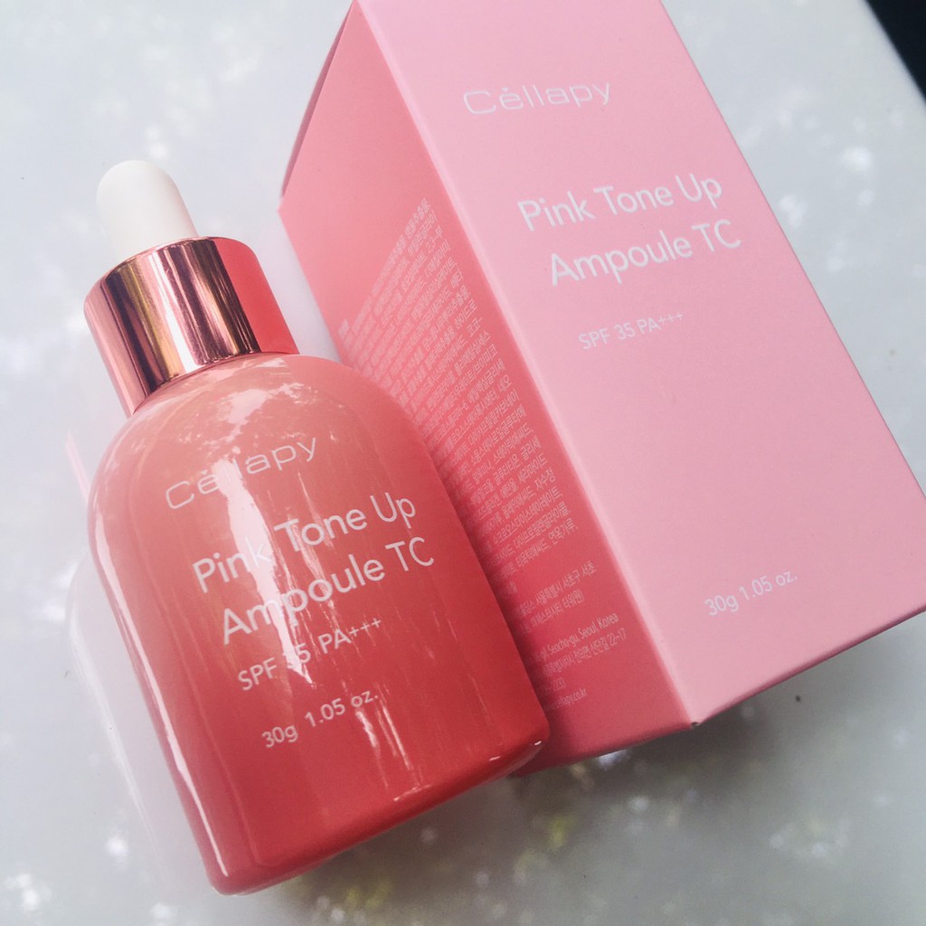 Serum Cellapy Pink Tone Up Ampoule TC Nâng Tông Dưỡng Da  Chống Nắng SPF35+ PA+++ | BigBuy360 - bigbuy360.vn