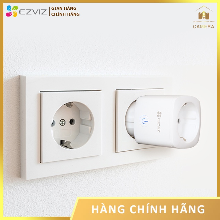 [Bảo Hành 2 Năm] Ổ Cắm Thông Minh EZVIZ T30B -Theo Dõi Tiêu Thụ Điện, Cài Đặt Hẹn Giờ An Toàn, Điều Khiển Từ Xa