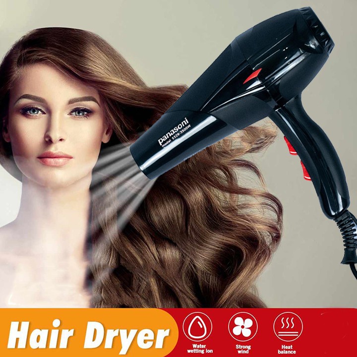 Máy Sấy Tóc Công Suất Lớn 3500W - Máy Sấy Tạo Kiểu 2 Chiều Nóng Lạnh --baophong6886