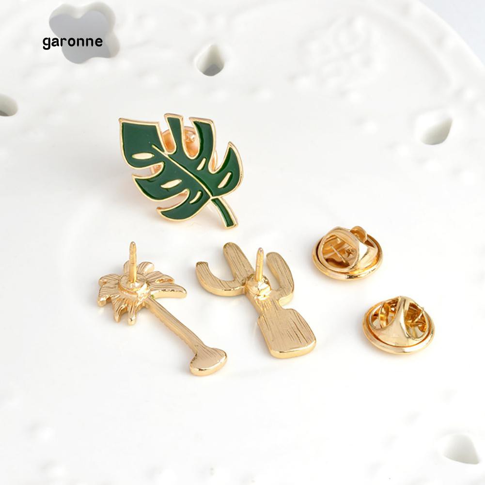 Ghim Cài Áo Hình Cây Dừa , Xương Rồng Độc Đáo