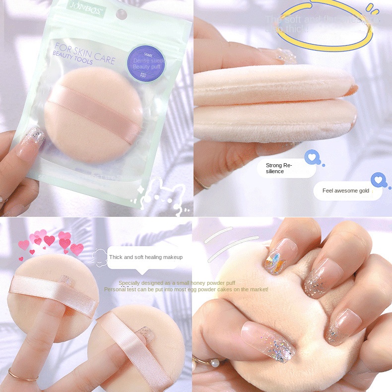 Mút Trang Điểm Ướt Và Khô Jonbos Đa Năng Tiện Dụng