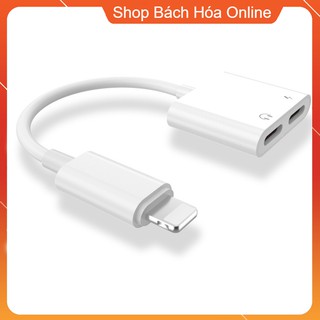 Cáp chuyển iphone ra 2 đầu lighting