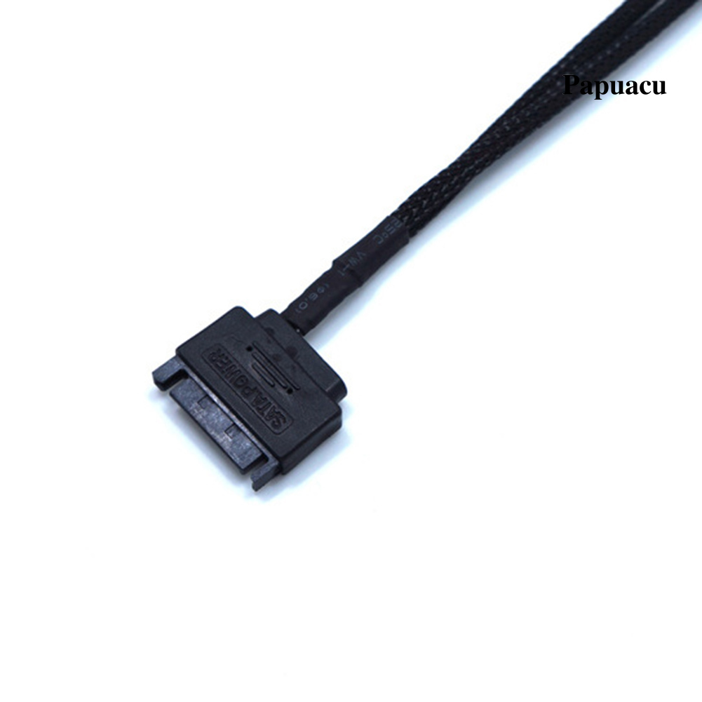 Dây Cáp Chuyển Đổi Nguồn Papuacu Sata 15pin Sang Hai Chiều 3 / 4pin Cho Quạt Tản Nhiệt | BigBuy360 - bigbuy360.vn