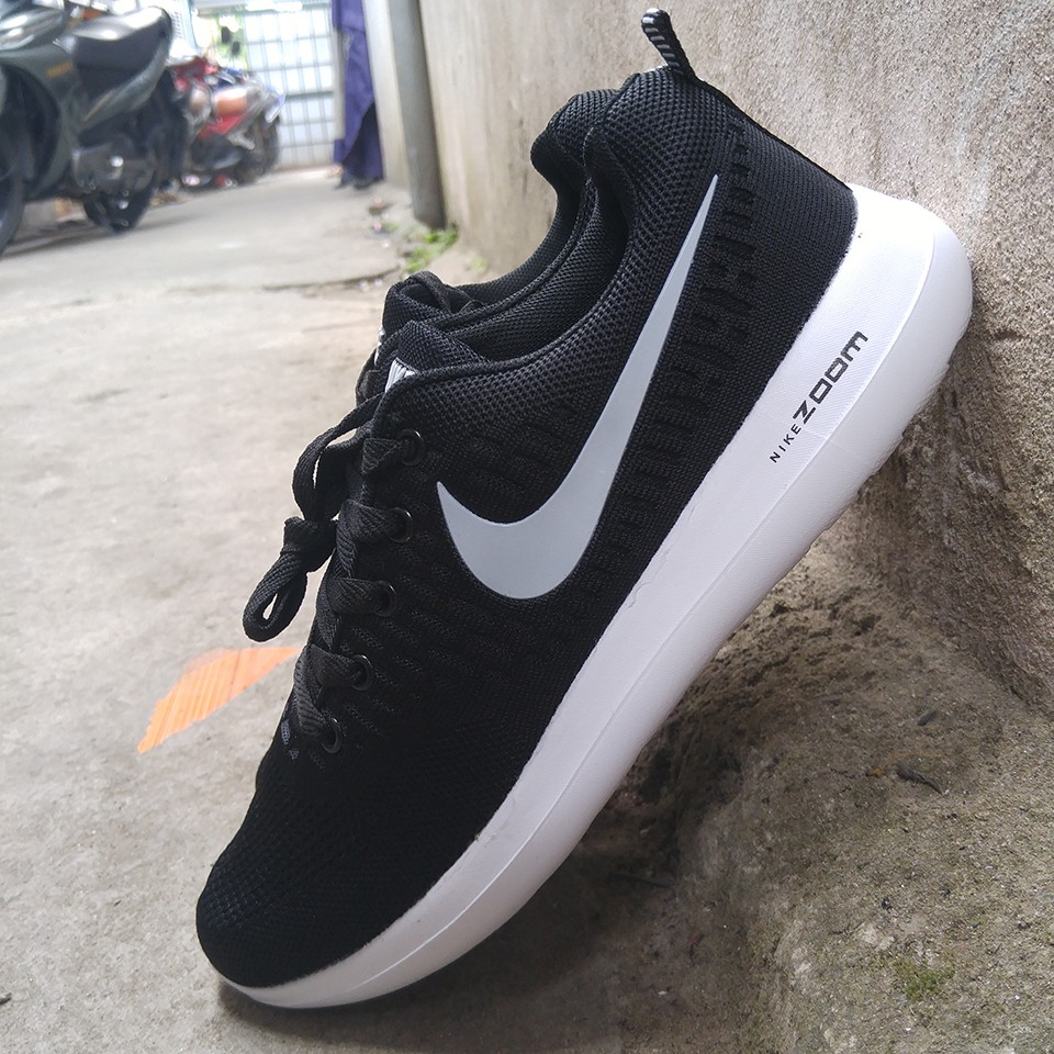 Giày Nam, Giày nữ đen trắng full size cực nhẹ, êm chân