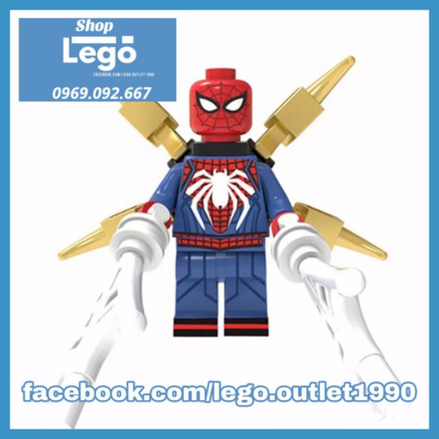 Xếp hình Avengers Nick Fury  - Thor - Iron Man - Hawkeye - Nebula - Spider Man Thanos Lego Minifigures POGO PG8250