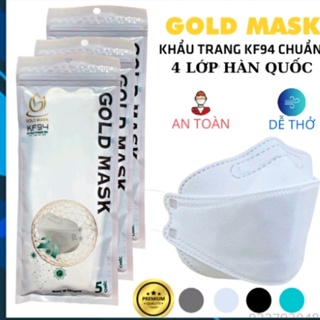 Khẩu trang kf94 gold mask công nghệ hàn quốc