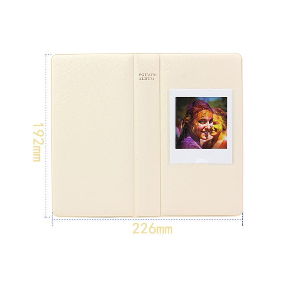 Album đựng ảnh in ngay 64 ngăn dành cho máy ảnh FujiFilm Instax Square SQ10 Camera SP-3