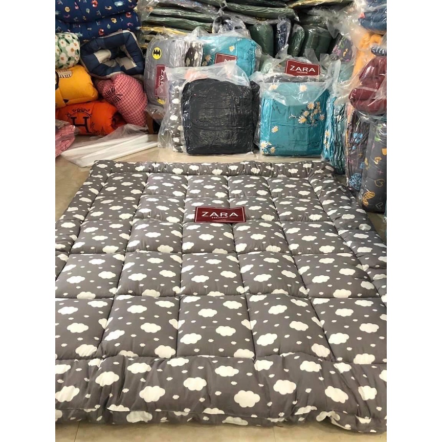 Tấm làm mềm đệm Topper,kích thước 1m6x2m nệm dày 6-8cm-được chọn nhiều mẫu