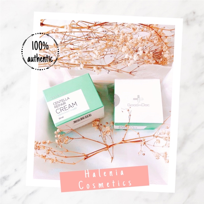 Kem Rau Má Dưỡng Ẩm Phục Hồi Giảm Thâm Nám Trắng Sáng Da Chống Lão Hóa GoodnDoc Centella Repair Cream