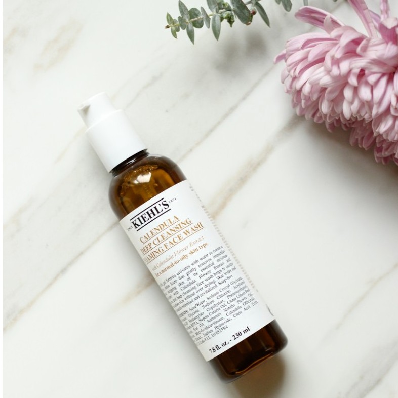 Sữa rửa mặt hoa cúc Kiehl's - Kiehls Calendula Deep Cleansing Foaming