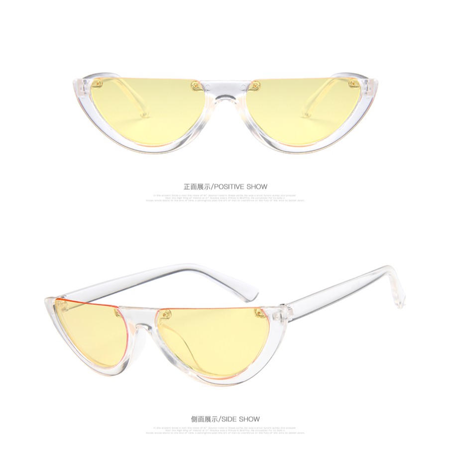 Kính mát màu sắc ngọt ngào cho nam và nữ