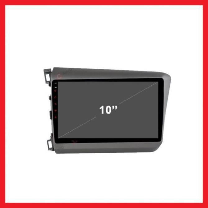 MẶT DƯỠNG LĂP MÀN HÌNH ANDROID XE HONDA CIVIC 2006- 2015 9 INCH CÓ JACK NGUỒN ZIN