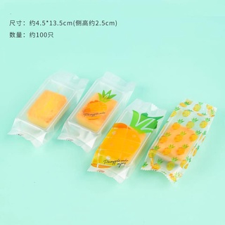 Set 50 khay + túi bánh dứa